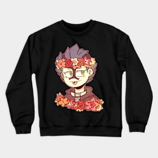 Bickslow Flower Crown sticker Crewneck Sweatshirt